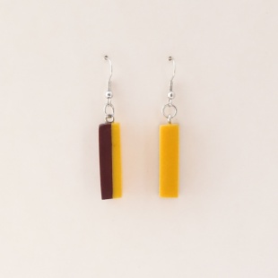 nau 29 Náušnice- žlutá