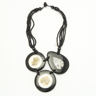 nah 714 Náhrdelník- černá