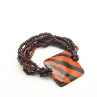 nar 705 Náramek- oranžová