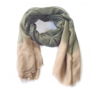291 3 Šátek- zelená