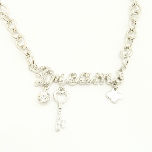 nah 587 Náhrdelník- stříbrná