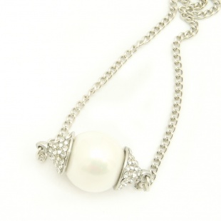 nah 649 Náhrdelník- stříbrná