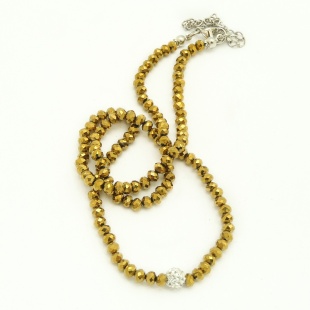 nah 746 Náhrdelník- zlatá