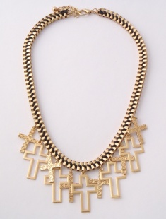 nah 188 Náhrdelník-černá