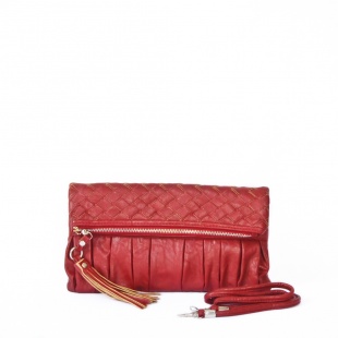 40-0 Kabelka- červená